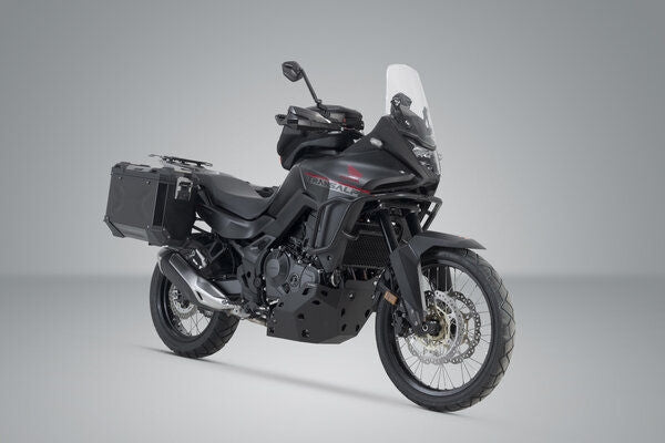 SW Motech TRAX ADV aluminium case system. Black. 37/37L. Honda XL750 Transalp (22-). | KFT.01.070.70000/B