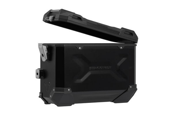 SW-MOTECH TRAX ADV aluminium case system Black. 45/45 l. CB500X  CB500F / CBR500R (-15). | KFT.01.400.70101/B