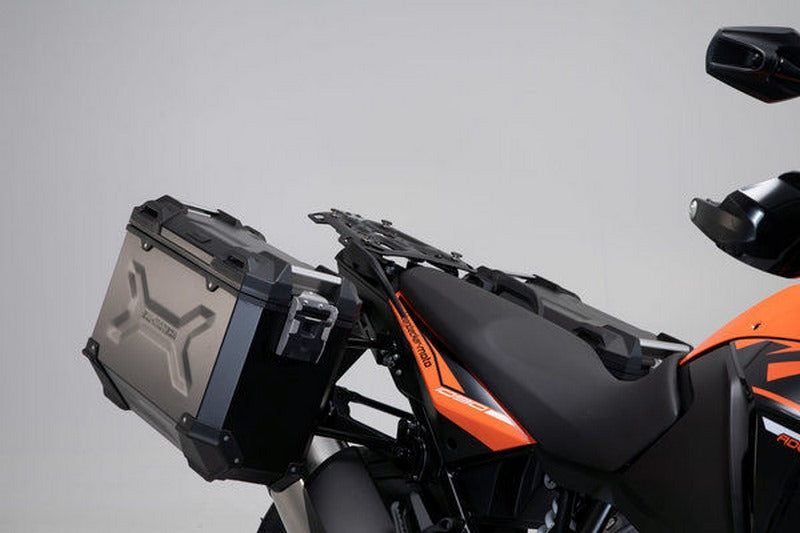 SW-MOTECH PRO side carriers Black. KTM 1050/1090/1190 Adv 1290 SAdv. | KFT.04.333.30001/B