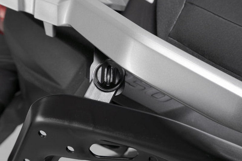 SW-MOTECH PRO side carriers Black. Suzuki DL 650 (17-). | KFT.05.876.30000/B