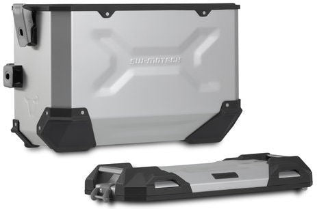 SW-MOTECH / SWモテック TRAX ADV アルミケース システム シルバー 45/45 l. Suzuki DL 650 (17) | KFT.05.876.70101/S
