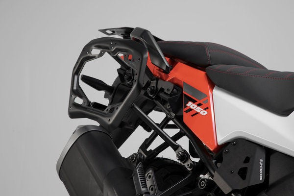 SW-MOTECH / SWモテック TRAX ADV アルミケース システム ブラック 45/37 l. Suzuki V stream 1050 (19-) | KFT.05.936.70000/B