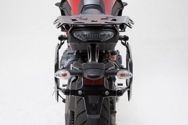 SW-MOTECH / SWモテック TRAX ADV アルミケース システム ブラック 45/45 l. Yamaha MT-09 トレーサー (14-18) | KFT.06.525.70101/B