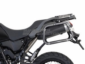 SWモテック / SW-MOTECH TRAX（トラックス） ADV パニアシステム ブラック 45/45 L  Yamaha XT 660 Z Ténéré (07-)