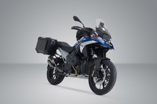SW MOTECH / SWモテック TRAX ADV アルミケースシステム ブラック 37/37 l. BMW R 1300 GS (23-). | KFT.07.975.70001/B