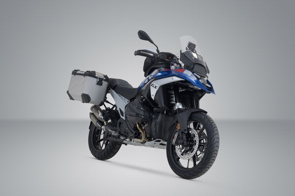 SW MOTECH / SWモテック TRAX ADV アルミケースシステム シルバー 45/45 l. BMW R 1300 GS (23-). | KFT.07.975.70101/S