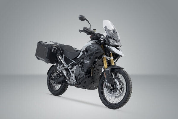 SWモテック / SW-Motech TRAX ADV アルミケース M/S システム ブラック 45/37L. Tiger 1200 Rally Pro/GT/GT Pro. | KFT.11.905.70002/B