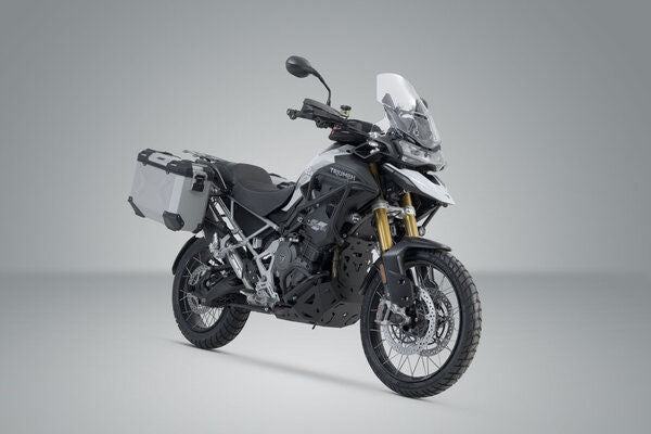 SWモテック / SW-Motech TRAX ADV アルミケース M/S システム シルバー 45/37L. Tiger 1200 Rally Pro/GT/GT Pro. | KFT.11.905.70002/S