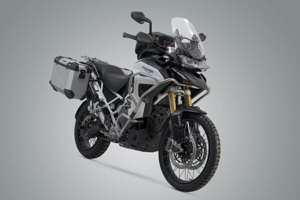 SWモテック / SW-Motech TRAX ADV アルミケース M/S システム シルバー 45/37L. Tiger 1200 Rally / GT Explorer. | KFT.11.905.70102/S