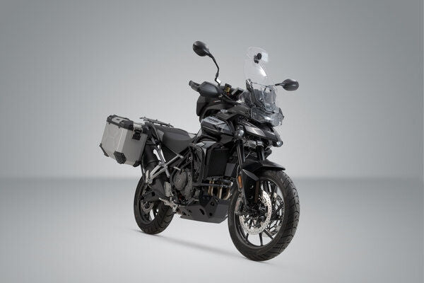 SWモテック / SW-Motech TRAX ADV アルミケース M/S システム シルバー 45/37L. Triumph Tiger 900/GT/Rally/Pro. | KFT.11.953.70002/S