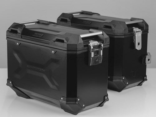 SWモテック / SW-MOTECH TRAX（トラックス） ADV パニアシステム ブラック 45/45 L  Multistrada 1200 / S (10-)
