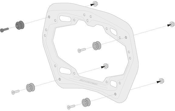 SW-MOTECH / SWモテック AERO ABS side case system US model | KFT.22.822.60200/B