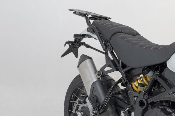 SW Motech PRO side carrier US model. Black. Ducati DesertX (22-). | KFT.22.995.30100/B