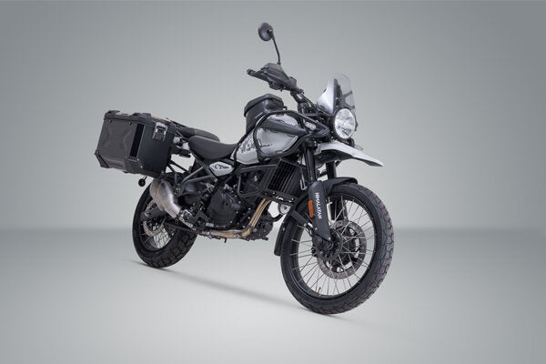 SW MOTECH / SWモテック TRAX ADV アルミケースシステム ブラック 45/45L. Royal Enfield Himalayan 450 (23-). | KFT.41.620.70100/B