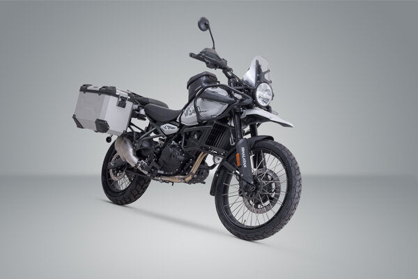 SW MOTECH / SWモテック TRAX ADV アルミケースシステム シルバー 45/45L. Royal Enfield Himalayan 450 (23-). | KFT.41.620.70100/S