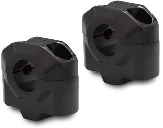 SW-MOTECH / SWモテック バーライザー Ø 22 mm ハンドルバー H=25 mm. ブラック | LEH.00.039.22001.25/B