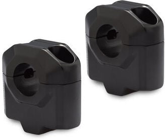 SW-MOTECH / SWモテック バーライザー Ø 22 mm ハンドルバー H=30 mm. ブラック | LEH.00.039.22001.30/B