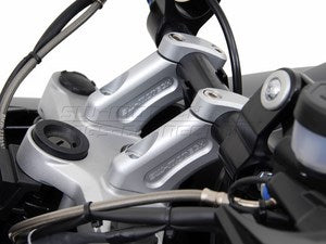 SWモテック / SW-MOTECH Barback. 直径 28mm. Up 20mm. Back 30mm シルバー