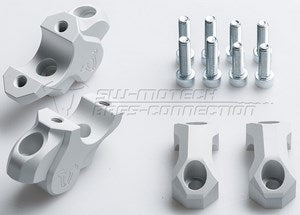 SWモテック / SW-MOTECH Barback. 32mm. トップ 32mm. リア 25mm. 　－シルバー－　