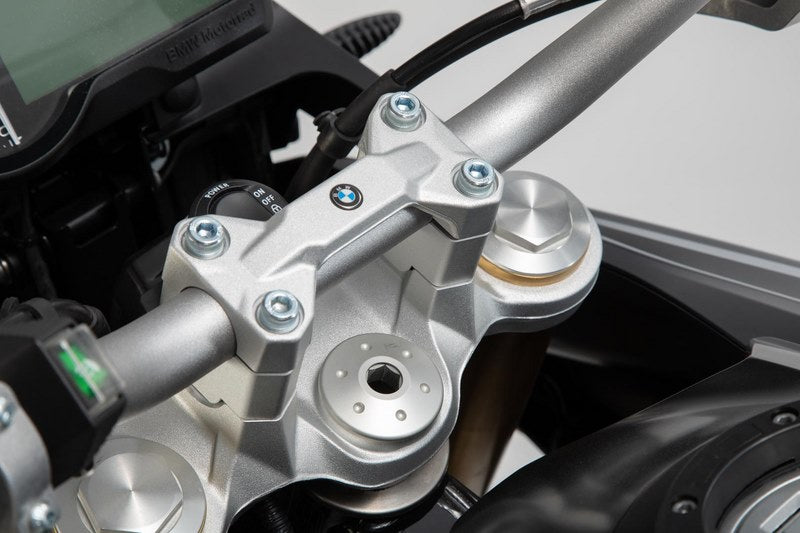 SW-MOTECH / SWモテック バーライザー. H=30 mm.－シルバー－BMW F 850 GS (18-). | LEH.07.039.12800/S