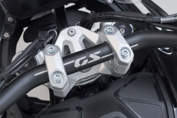SW MOTECH / SWモテック Bar riser. H=30mm. シルバー BMW R 1300 GS (23-)/Adv (24-). | LEH.07.039.13000/S