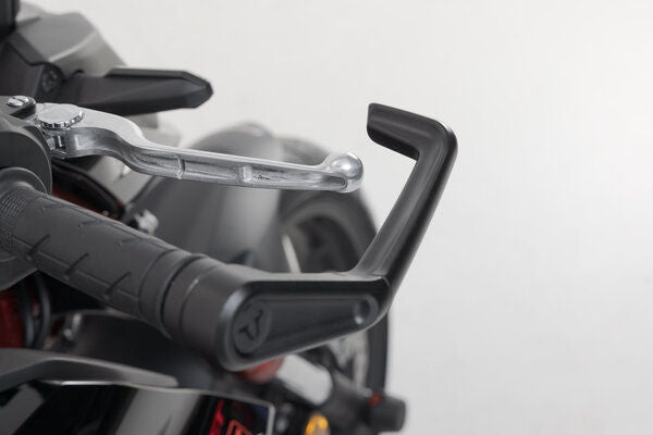 SW Motech Lever guards. Black. Honda CB750 Hornet (22-). | LVG.01.971.10000/B