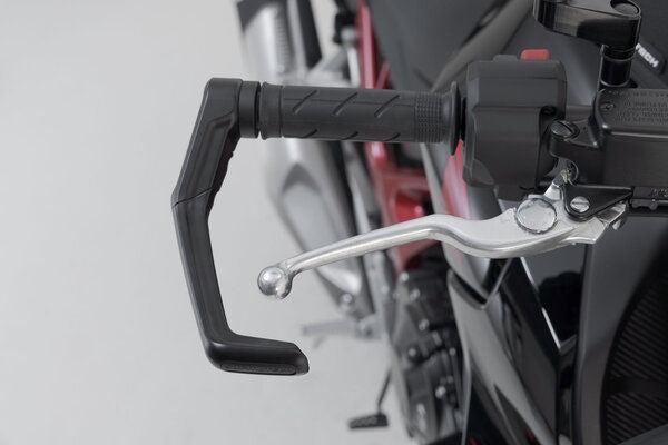SW Motech Lever guards. Black. Honda CB750 Hornet (22-). | LVG.01.971.10000/B