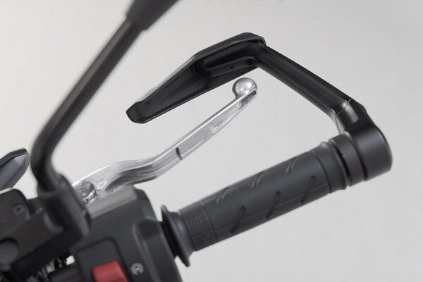 SW Motech Lever guards with wind protection. Black. Honda CB750 Hornet (22-). | LVG.01.971.11000/B