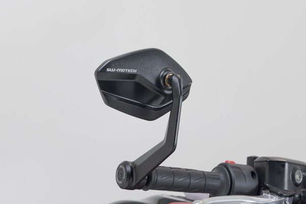 SW MOTECH / SWモテック バーエンドミラー Kawasaki Z650 (16-)  Z7 Hybrid (23-). | MIR.08.866.10000
