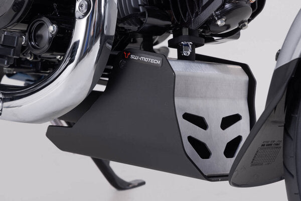 SW MOTECH / SWモテック エンジンガード ブラック/シルバー Honda Dax 125 (22-). | MSS.01.203.10000