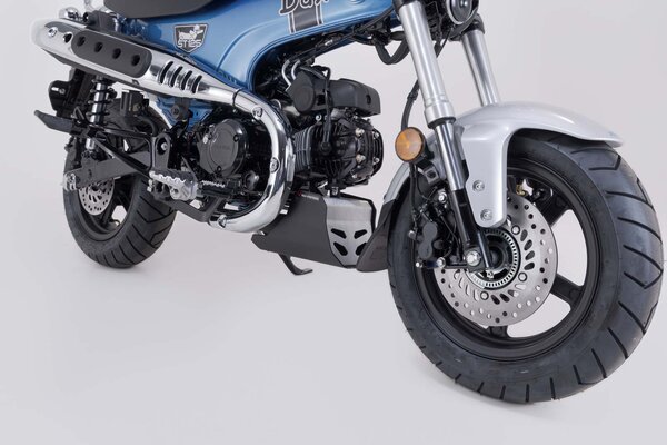 SW MOTECH / SWモテック エンジンガード ブラック/シルバー Honda Dax 125 (22-). | MSS.01.203.10000