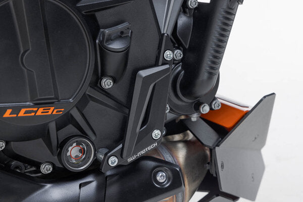 SW MOTECH / SWモテック エンジンケースプロテクター ブラック KTM 990 Duke (23-). | MSS.04.994.10100/B