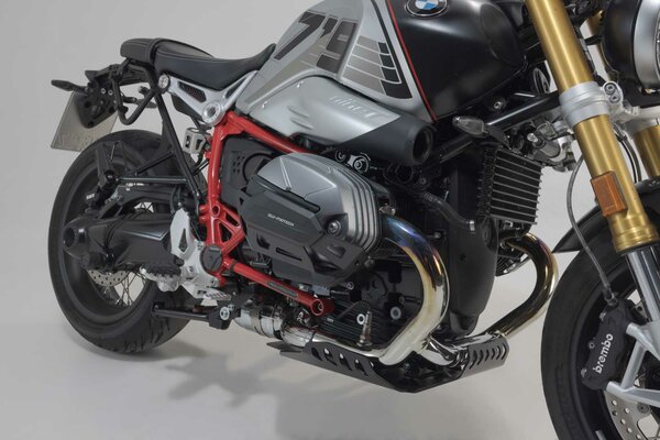 SW MOTECH / SWモテック シリンダーガード ブラック BMW R nineT/ Pure/ Scra.  R12/ R12 nineT. | MSS.07.653.10002/B