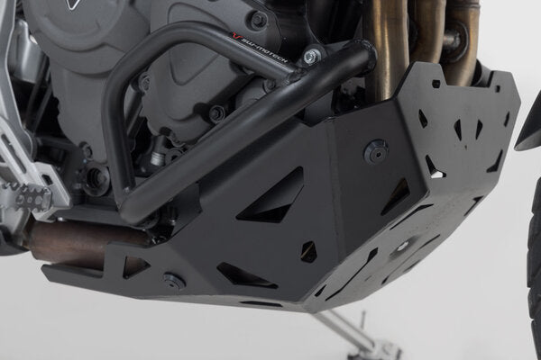 SW MOTECH / SWモテック エンジンガード ブラック Triumph Tiger 1200 models (22-). | MSS.11.905.10002/B