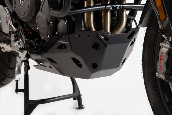 SW MOTECH / SWモテック エンジンガード ブラック Tiger 900 models (19-23). Without OEM SBL. | MSS.11.953.10002/B