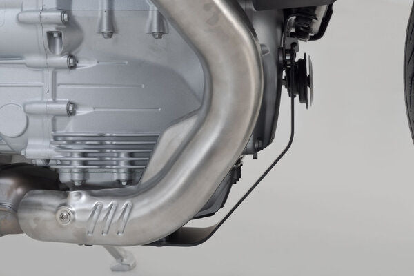 SW Motech Engine guard. Black. Moto Guzzi V100 Mandello/S (22-). | MSS.17.038.10000/B