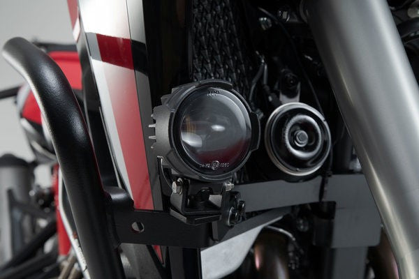 SW-MOTECH / SWモテック EVO フォグランプキット ブラック Honda CRF1000L / CRF1100L クラッシュバー付 | NSW.01.622.51101/B