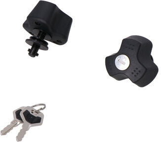 SW Motech Anti-theft protection for EVO carrier. QUICK-LOCK function. 2 matching locks  2 keys. | QLS.00.046.10101/B