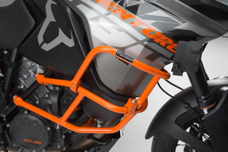 SW-MOTECH / SWモテック アッパークラッシュバー　オリジナル KTM クラッシュバー Orange. KTM 1050 (14-)/ 1190 Adventure/ R (13-). |