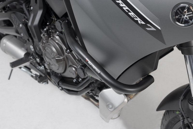 SW-MOTECH / SWモテック Crash bar. Black. Yamaha MT-07 Tracer (16-)  MT-07 (20-) | SBL.06.593.10002/B