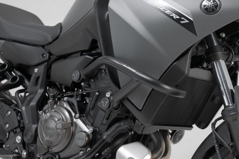 SW-MOTECH / SWモテック Crash bar. Black. Yamaha MT-07 Tracer (16-)  MT-07 (20-) | SBL.06.593.10002/B