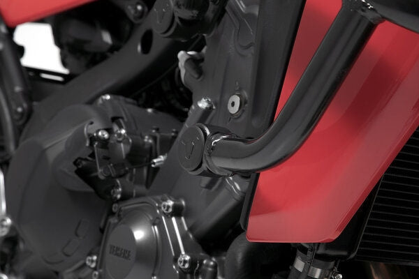 SW Motech Crash bar. Black. Yamaha Tracer 9 / GT (20-) / GT+ (22-). | SBL.06.921.10001/B