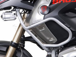 SWモテック / SW-MOTECH アッパークラッシュバー -シルバー- 取り付けにはSBL.07.562.100が必要です。 R 1200 GS (08 -)