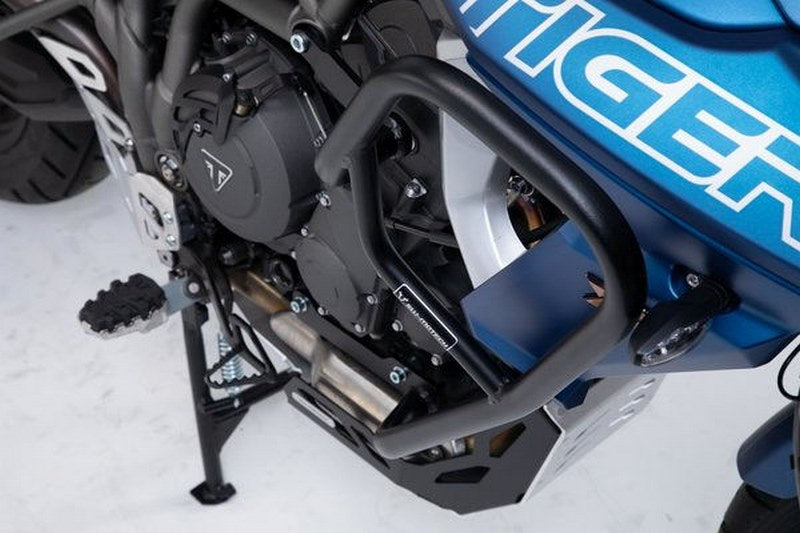 SW-MOTECH Crash bar Black. Triumph Tiger 800 models (15-). | SBL.11.553.10001/B
