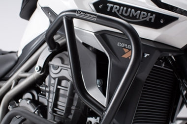 SWモテック / SW-MOTECH クラッシュバー ブラック Triumph Tiger 1200 Explorer (16-)
