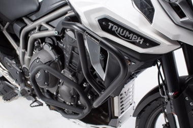 SWモテック / SW-MOTECH クラッシュバー ブラック Triumph Tiger 1200 Explorer (16-)