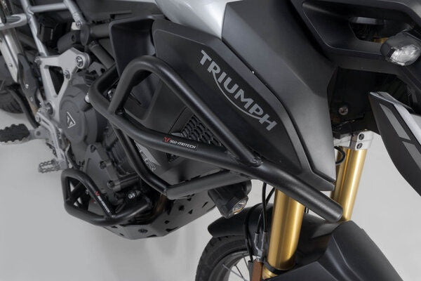 SWモテック / SW-Motech アッパークラッシュバー ブラック Triumph Tiger 1200 models (22-). | SBL.11.905.10001/B