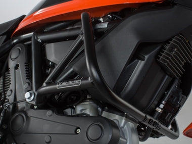 SWモテック / SW-MOTECH クラッシュバー  ブラック  Ducati Scrambler (14-) / Sixty2 (16-)