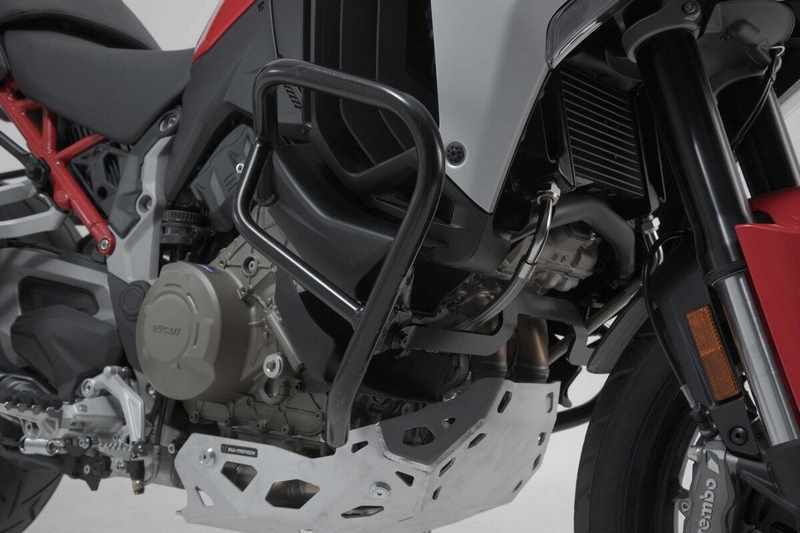 SW-MOTECH / SWモテック Crash bar. Black. Ducati Multistrada V 4 (20-) | SBL.22.822.10000/B