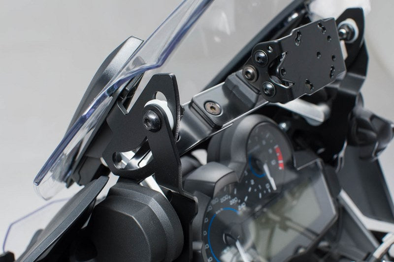 SWモテック / SW-MOTECH スクリーン　レインフォースメント - ブラック - BMW R1200 GS LC / アドベンチャー (13-). | SCT.07.174.10